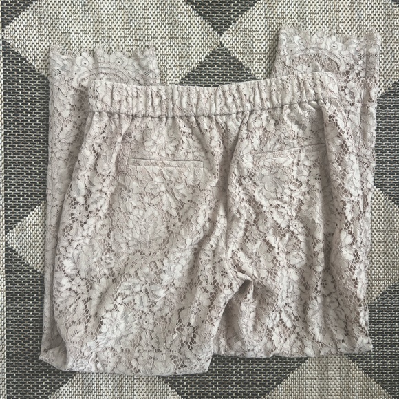 J. Crew Lace Easy Pant in Faded Teak Tan Beige 2 NWT - Picture 7 of 7